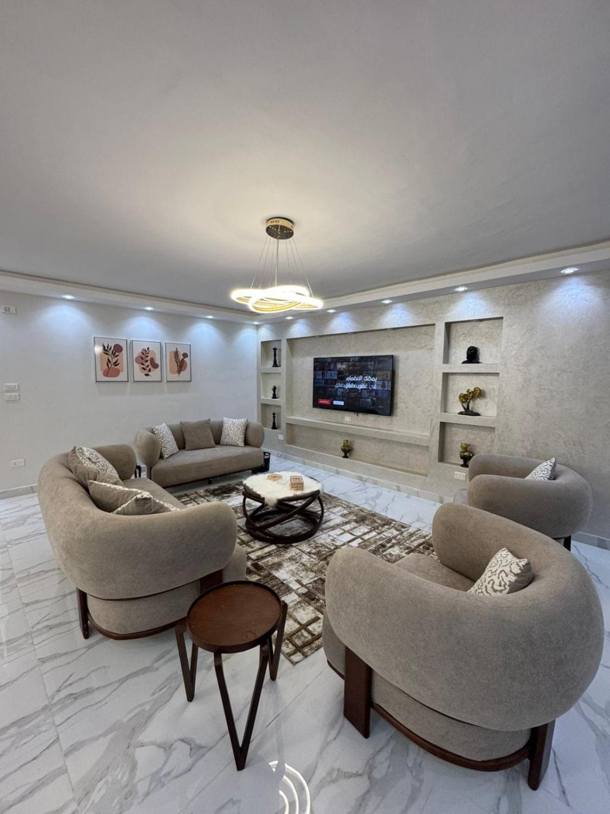 Apartment 3br Modern Convenience Luxury Serviced Dokki Cairo